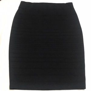 Black pencil skirt XL